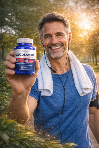 GLUCOSAMINA ADVANCE – Recupera tu Movimiento sin Dolor