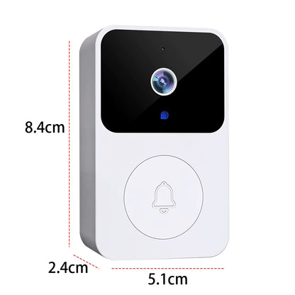 Timbre Inteligente con Cámara HD – Seguridad Total Desde Tu Celular