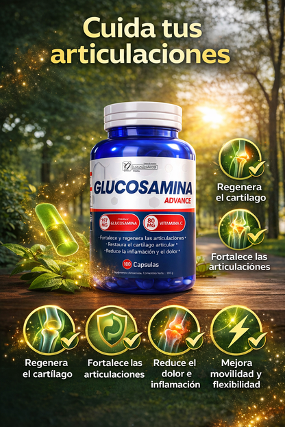 GLUCOSAMINA ADVANCE – Recupera tu Movimiento sin Dolor
